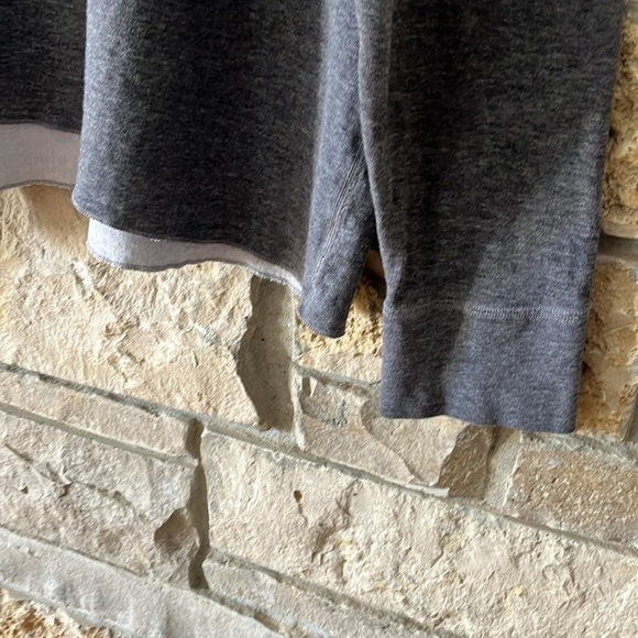 LL Bean Dark Gray Distressed Oversized Long Sleeve Henley Shirt Size 2XL Tall - Picture 9 of 15